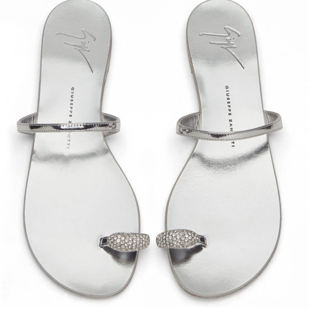 Giuseppe Zanotti Ring Crystal Sandals